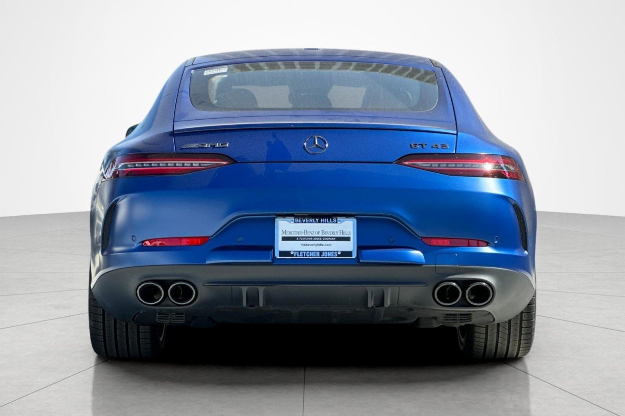 New 2026 MANUFAKTUR Starling Blue Magno Mercedes-Benz AMG® GT 43 4-Door Coupe image 4