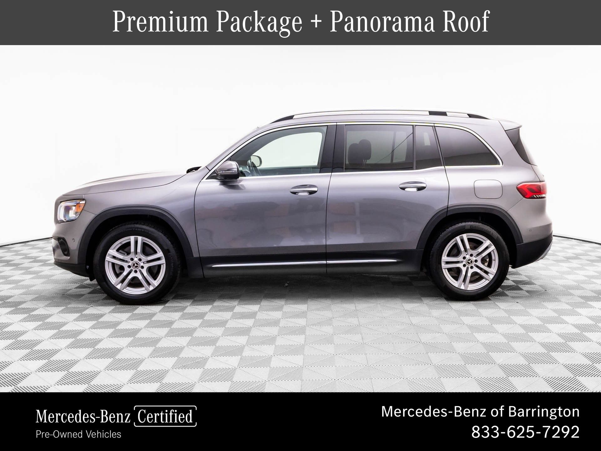 Certified Used 2023 Gray Mercedes-Benz GLB 250 image 2