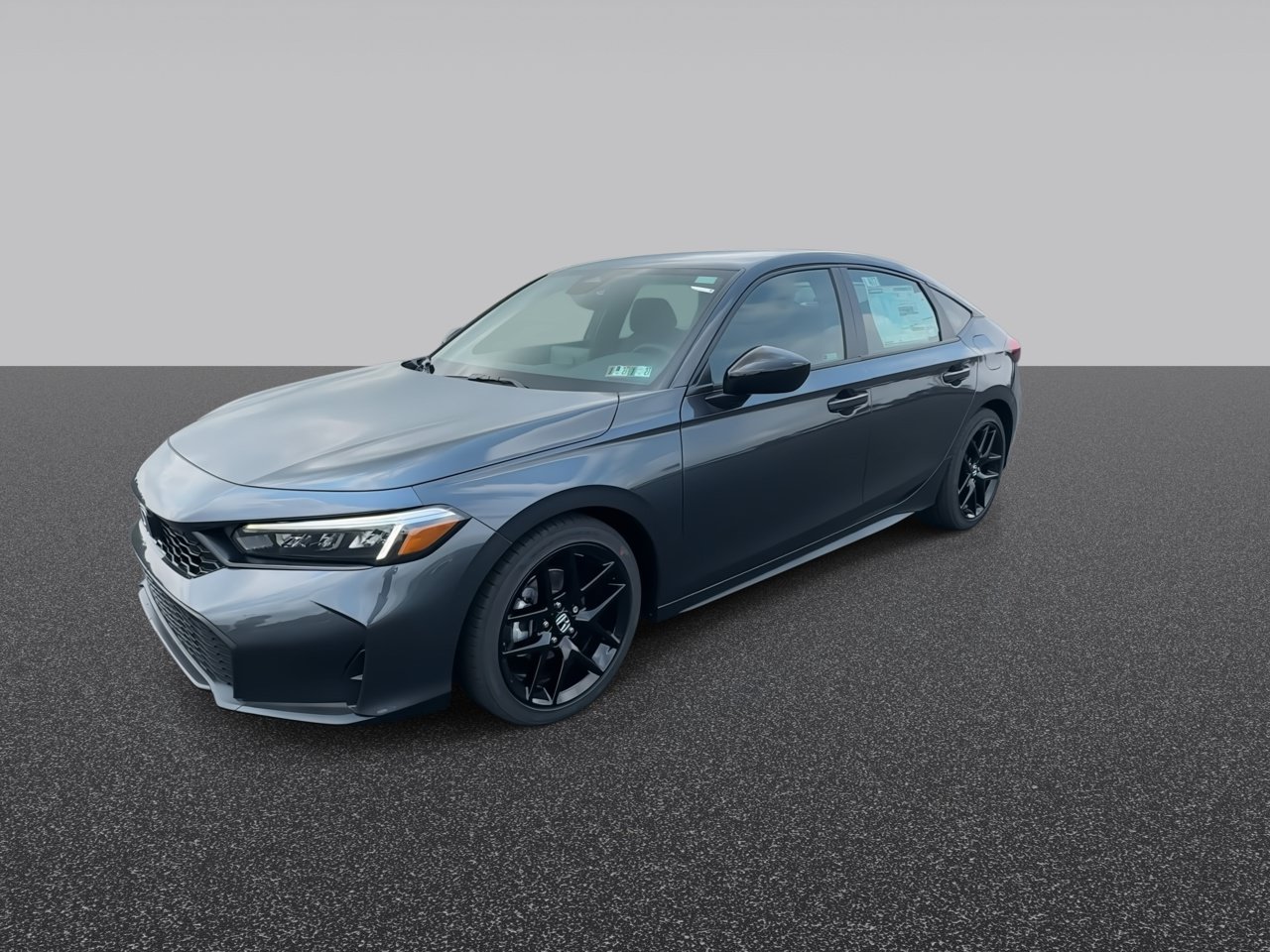 New 2026 Meteorite Gray Metallic Honda FWD Sport image 4