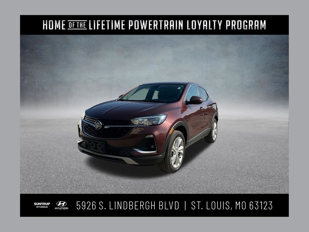 Used 2022 Rosewood Metallic Buick Preferred image 1