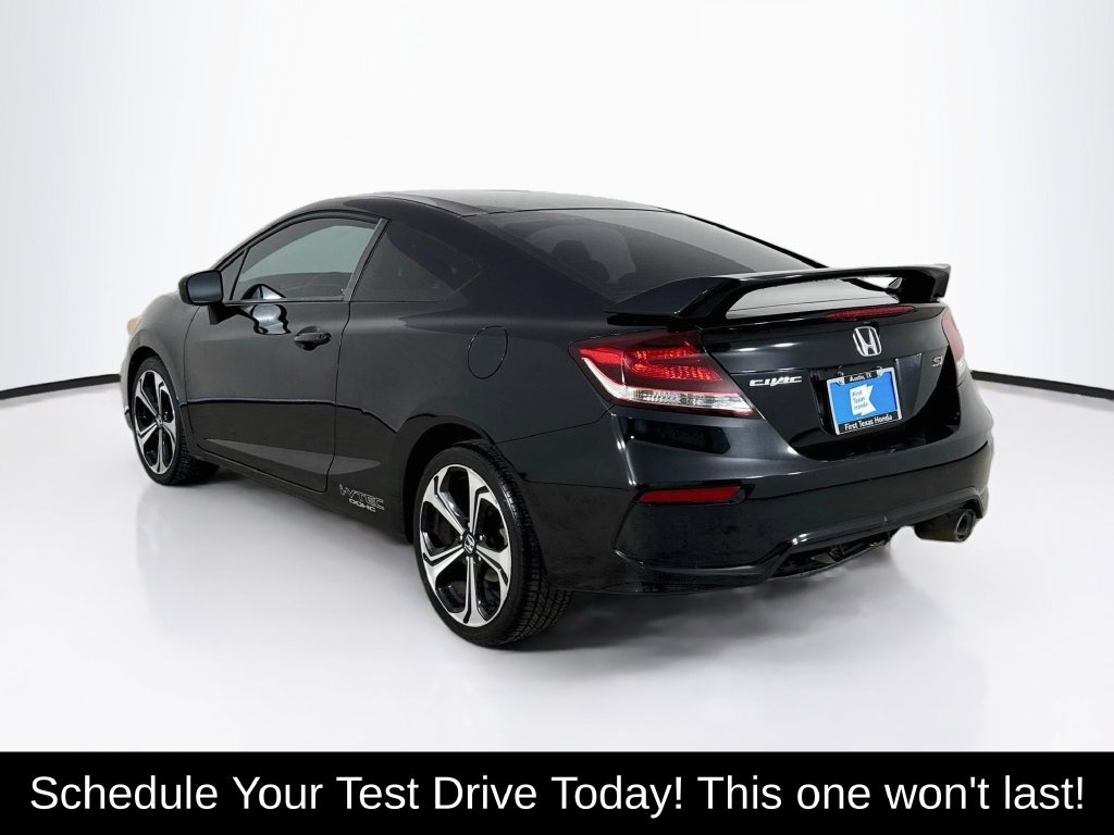 Used 2015 Crystal Black Pearl Honda Si image 5