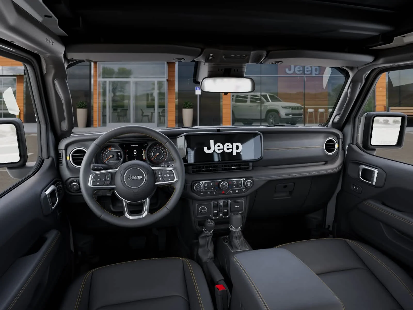 New 2027 Bright White Clearcoat Jeep Sahara image 14