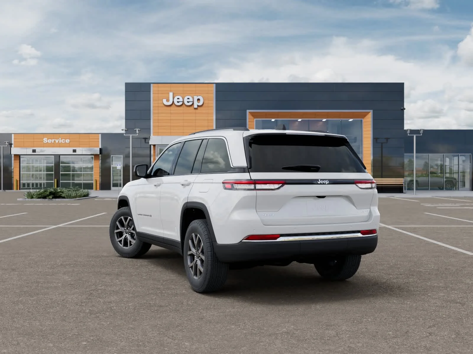 New 2027 Bright White Clearcoat Jeep Laredo X image 3