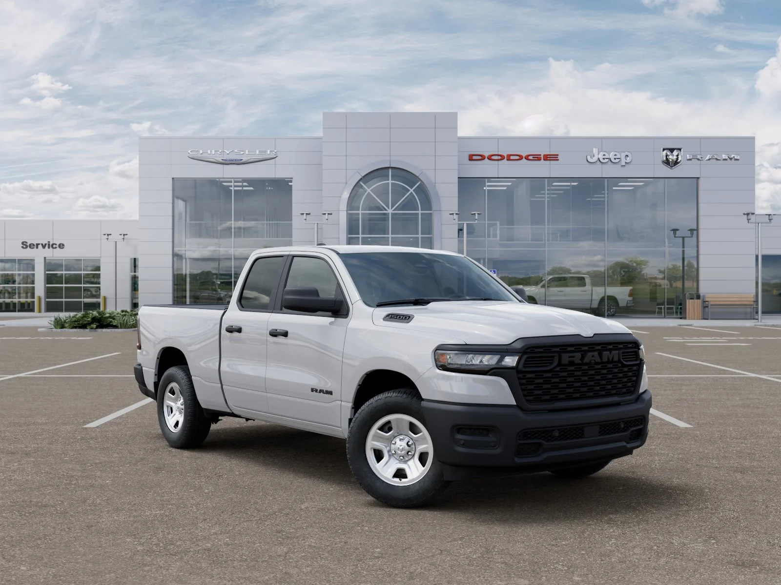New 2026 Bright White Clearcoat RAM Tradesman image 33