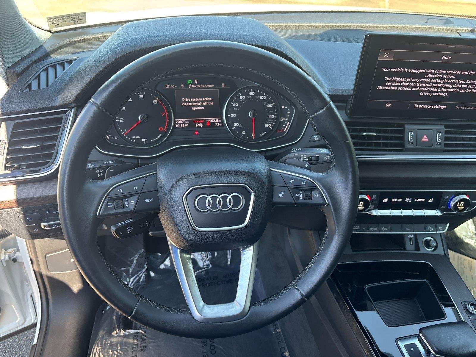 Used 2023 Glacier White Metallic Audi S line Premium image 18
