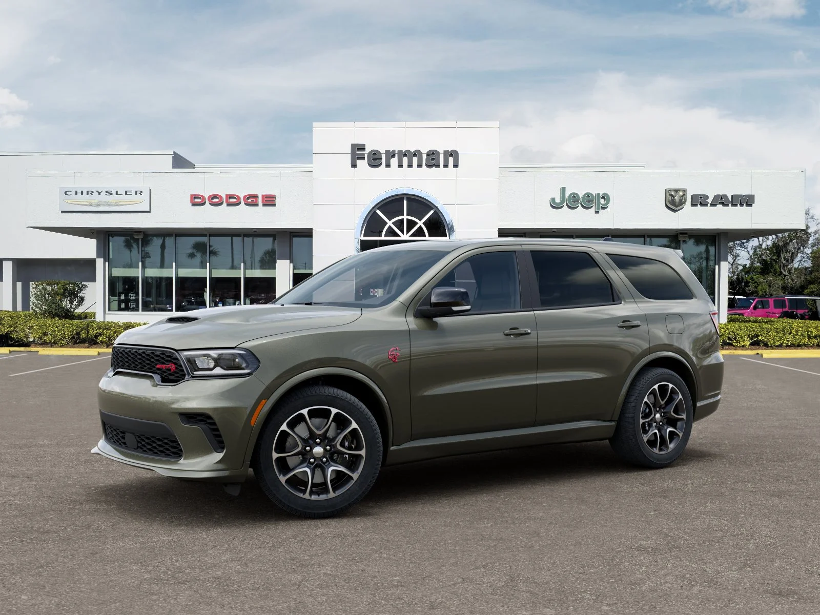 New 2026 Green Machine Exterior Paint Dodge SRT Hellcat image 3