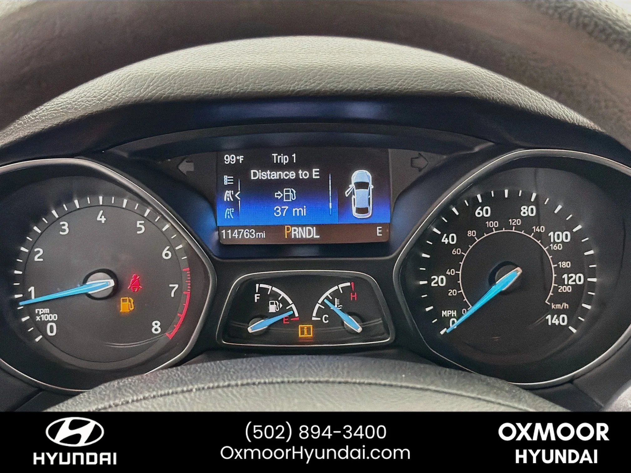 Used 2017 Magnetic Metallic Ford SE image 12