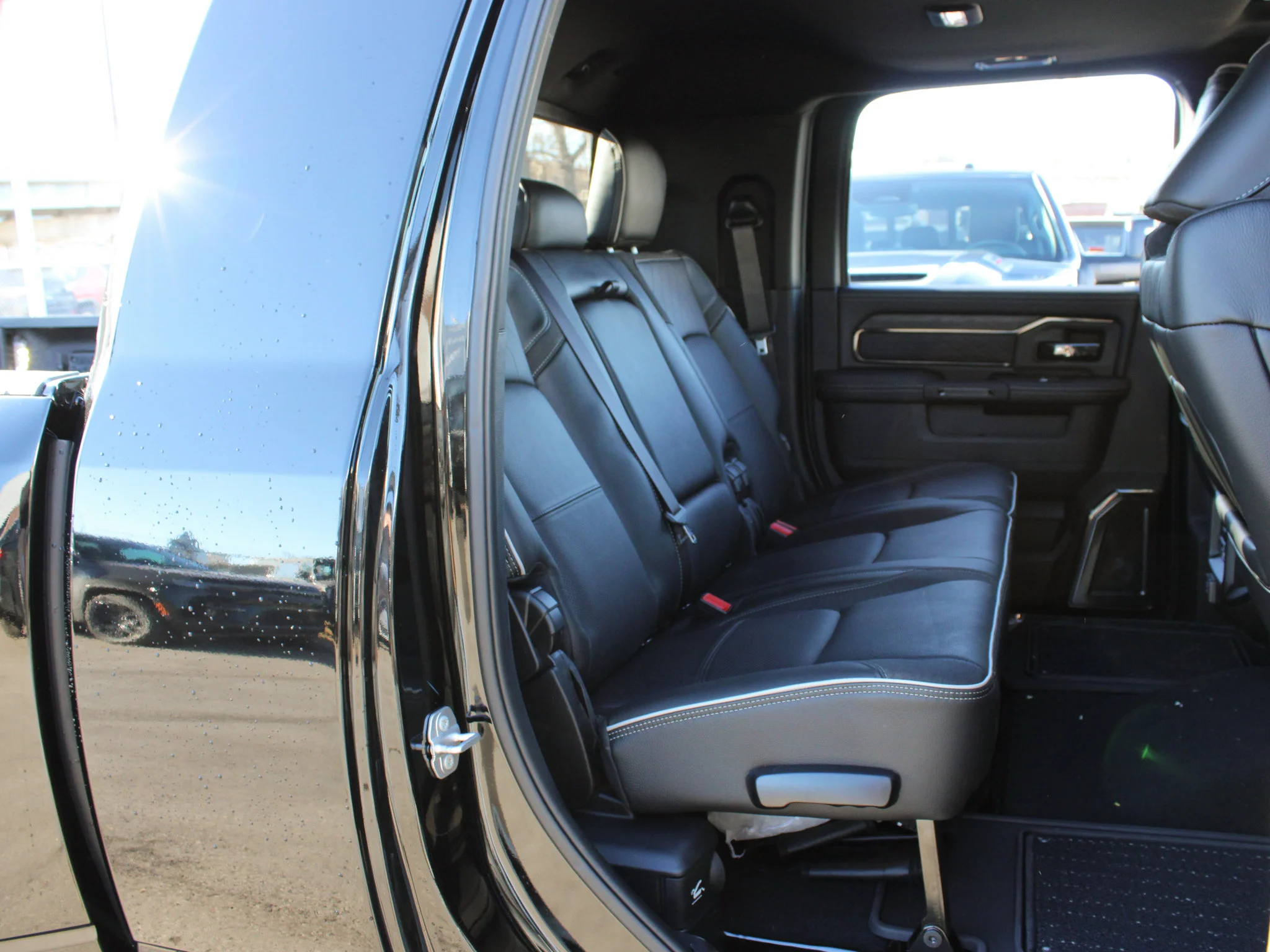 Used 2026 Black RAM Limited* Mega Cab Dually, 20 Inch Mayhem Wheels, 33 Inch Tires, Trigger Industries Mudflaps image 16