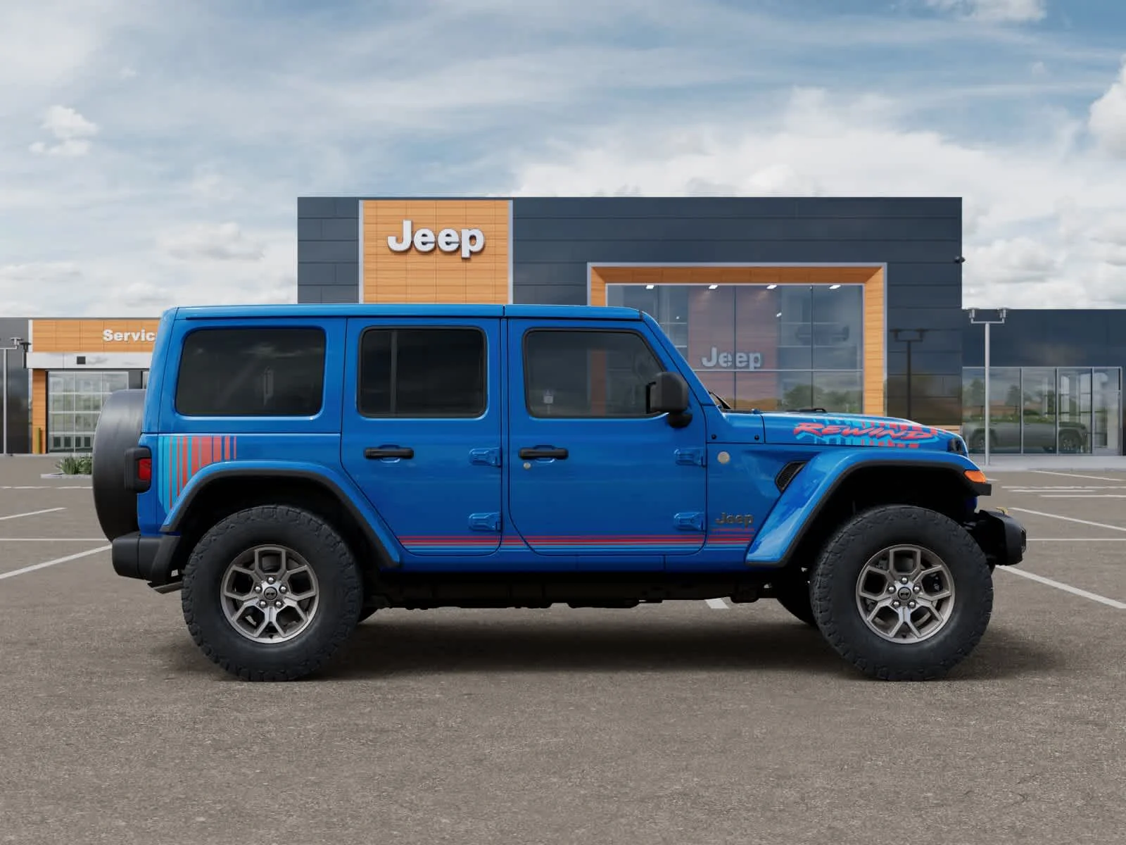 New 2026 Hydro Blue Pearlcoat Jeep Rewind image 21