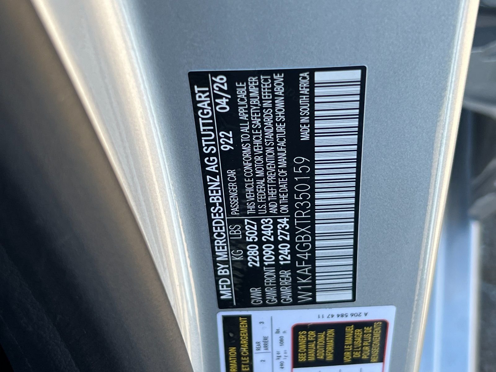 New 2026 Cirrus Silver Metallic Mercedes-Benz C 300 image 24