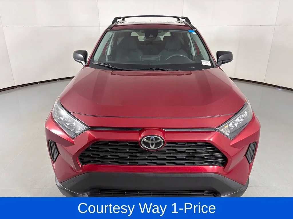 Used 2021 Red Toyota LE image 4