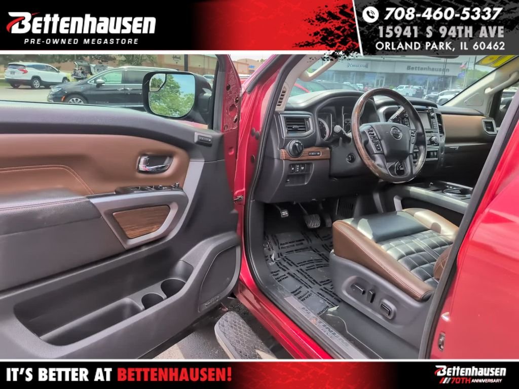 Used 2018 Red Nissan Platinum Reserve image 12