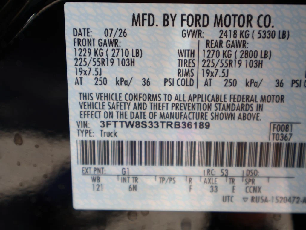 New 2026 Shadow Black Ford Lariat® image 41