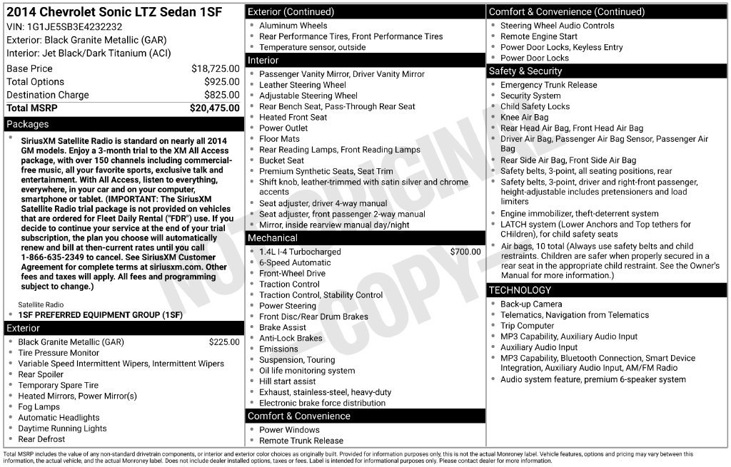 Used 2014 Black Chevrolet LTZ image 16
