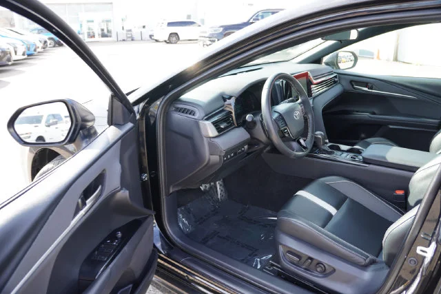Certified Used 2025 Black Toyota SE image 13