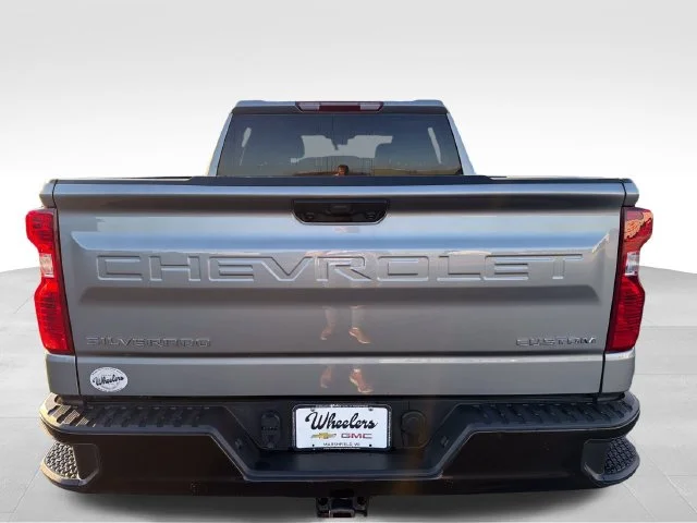 Used 2023 STERLING GRAY METALLIC Chevrolet Custom Trail Boss image 4