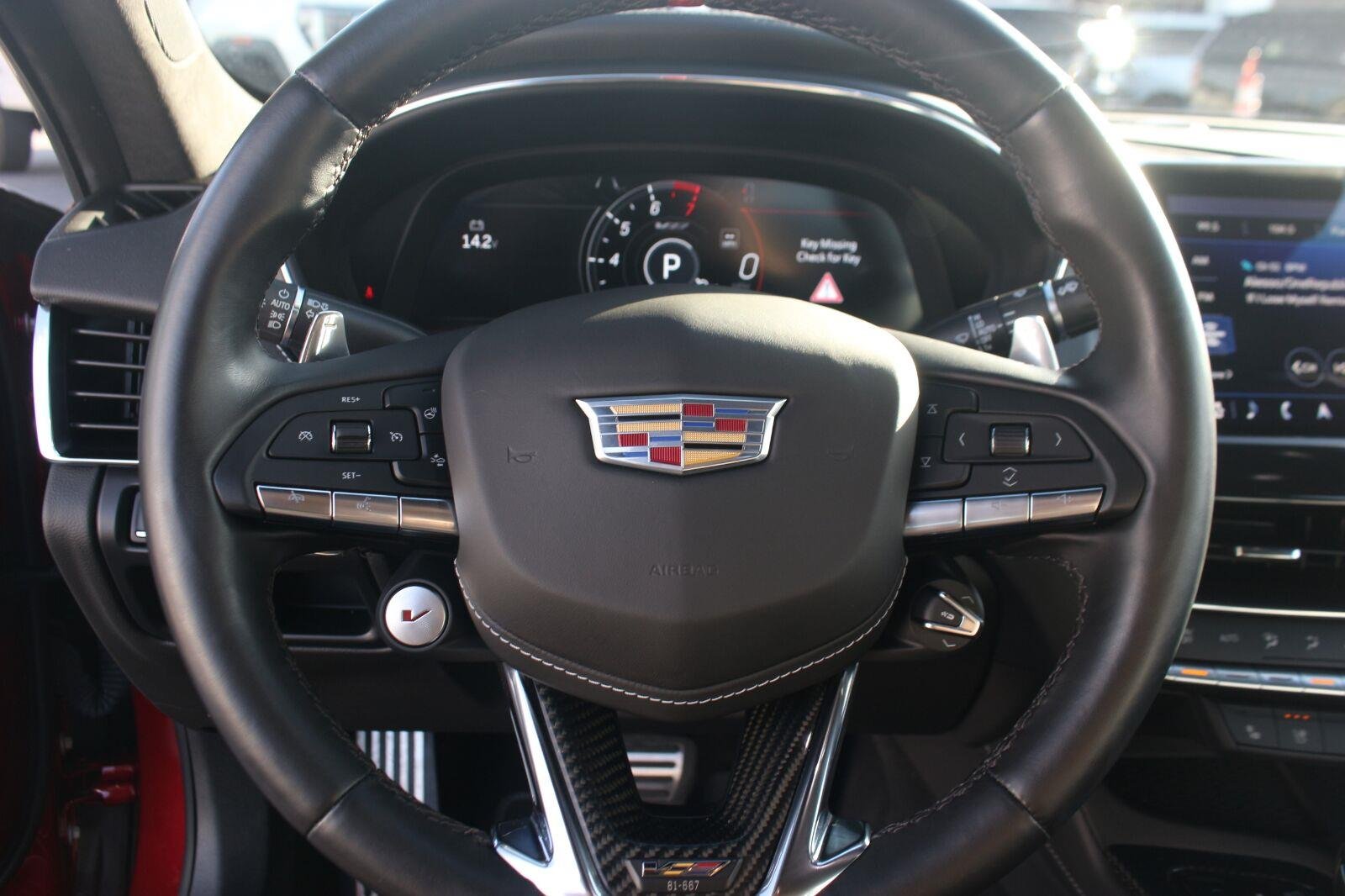 Used 2023 Radiant Red Tintcoat Cadillac V-Series Blackwing image 18