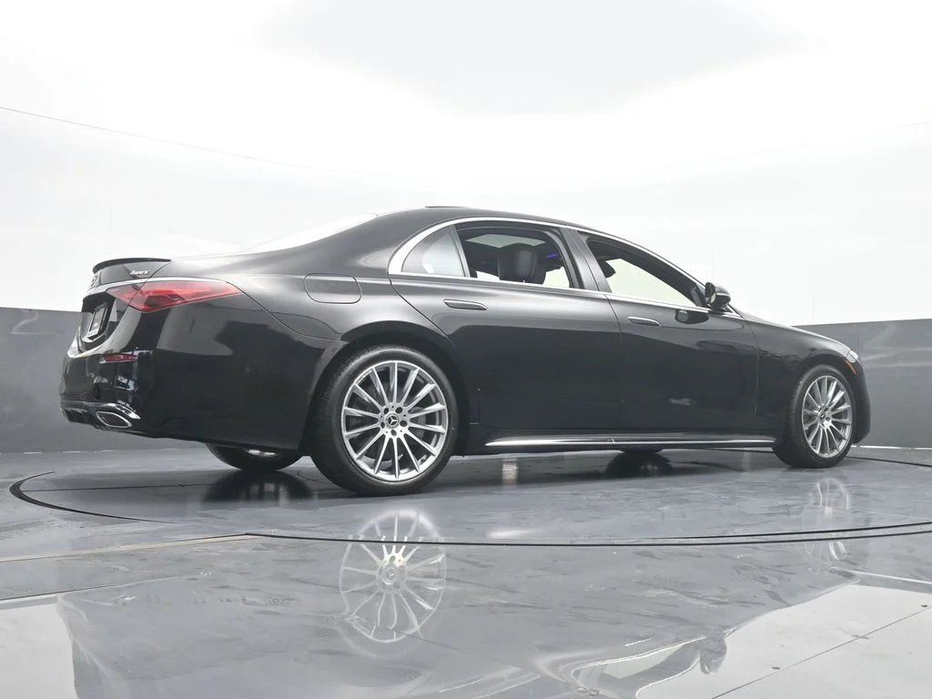 Used 2021 Obsidian Black/designo Diamon White Mercedes-Benz S 580 image 70