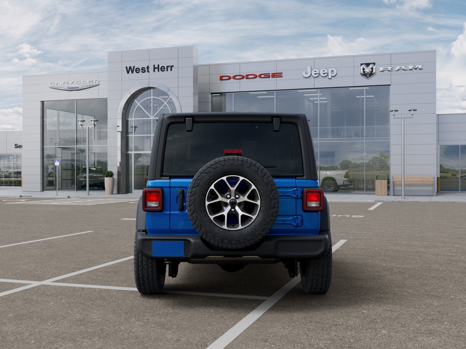 New 2026 Hydro Blue Pearlcoat Jeep Sport S image 57