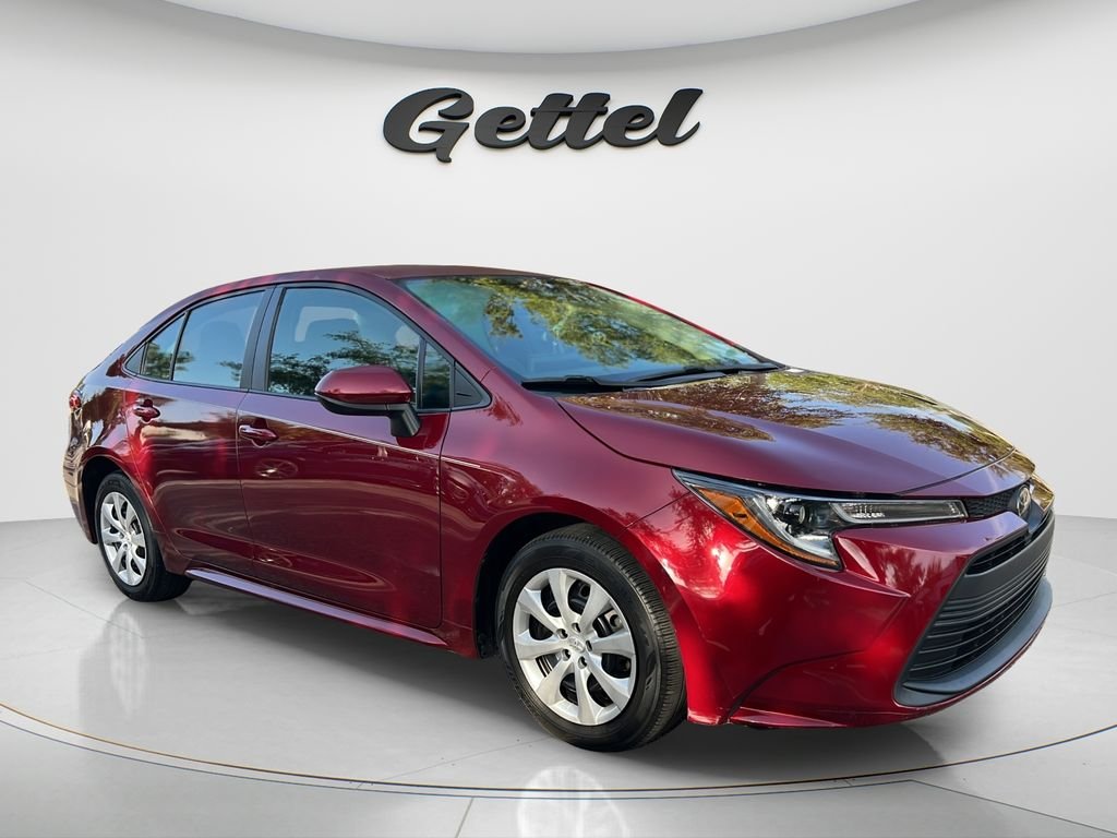 Certified Used 2024 Red Toyota LE image 3