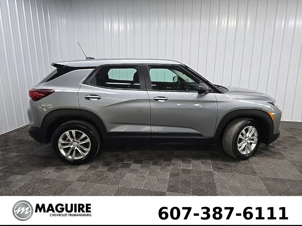 Used 2023 Chevrolet TrailBlazer LS with VIN KL79MMS25PB166866 for sale in Trumansburg, NY