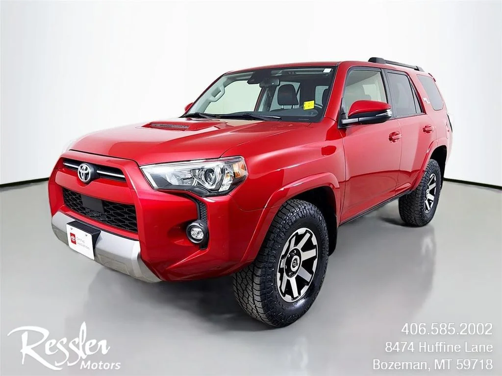 Certified Used 2024 Red Toyota TRD Off-Road Premium image 1