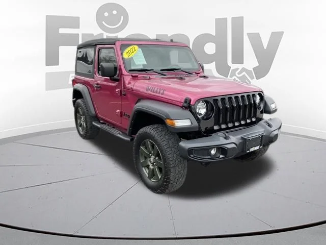Used 2022 Red Jeep Willys image 3