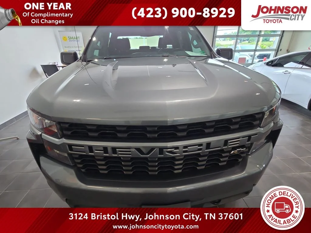 Used 2021 Gray Chevrolet Custom image 1