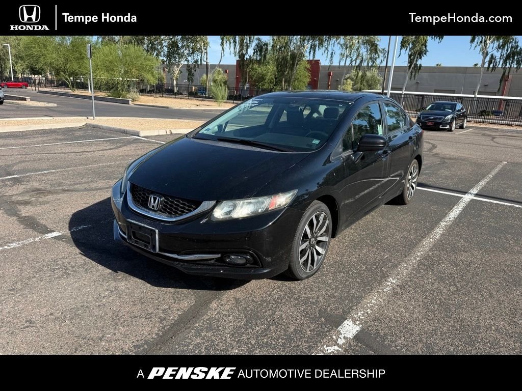 Used 2015 Crystal Black Pearl Honda EX-L image 1