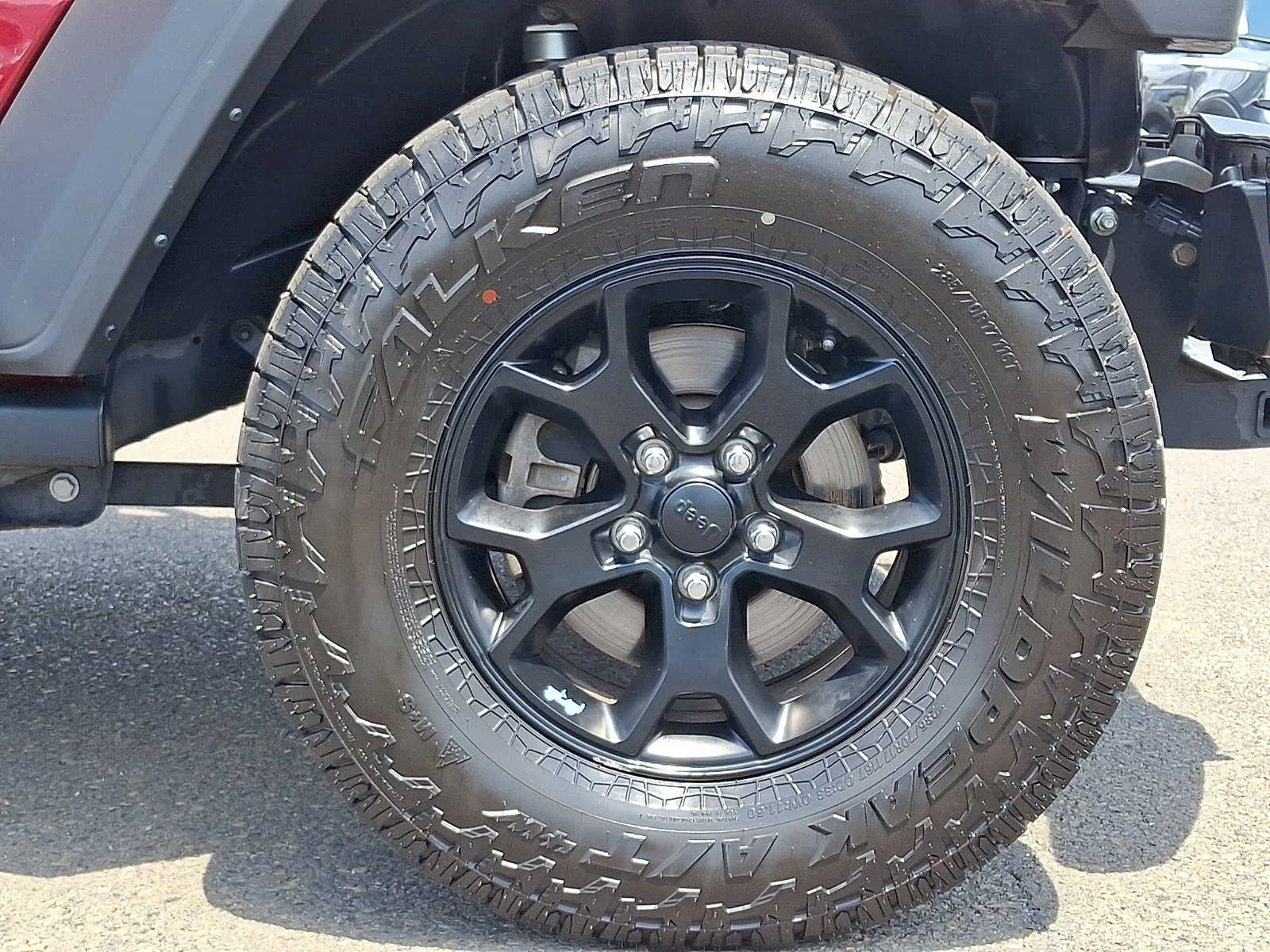 Used 2021 Snazzberry Pearlcoat Jeep Unlimited Willys image 8