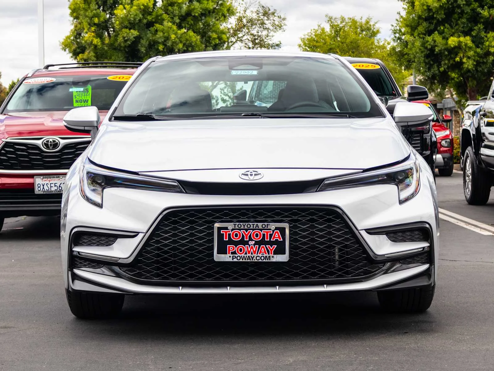 Certified Used 2026 Classic Silver Metallic Toyota SE image 2