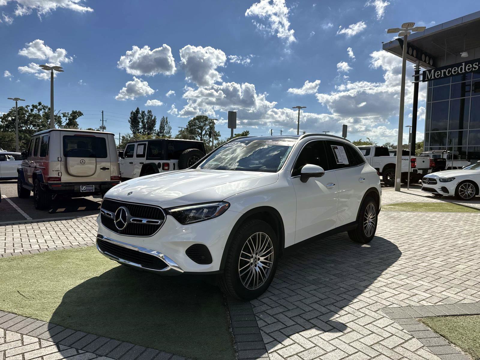 Certified Used 2023 White Mercedes-Benz 300 image 2