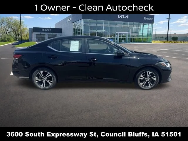 Certified Used 2022 Black Nissan SV image 2