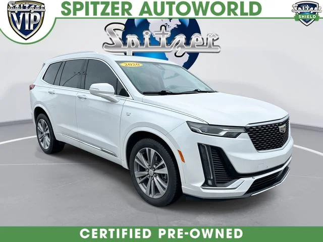 Used 2020 White Cadillac Premium Luxury image 1