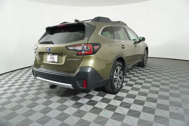 Certified Used 2022 Green Metallic Subaru Limited image 7