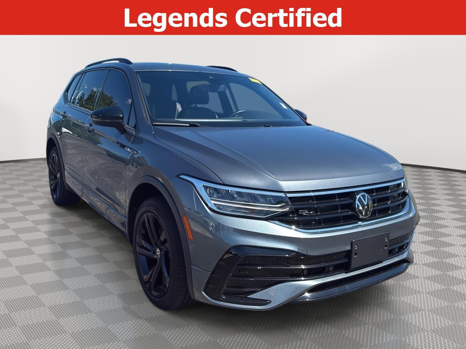 Used 2024 Platinum Gray Metallic Volkswagen SE R-Line Black image 1