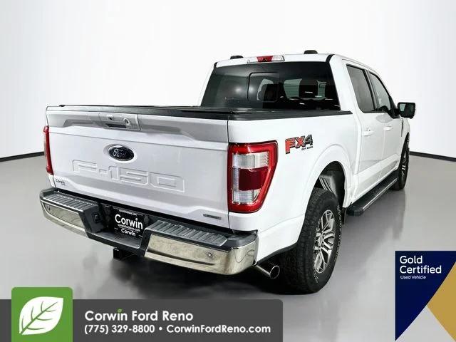 Used 2021 Oxford White Ford Lariat image 10