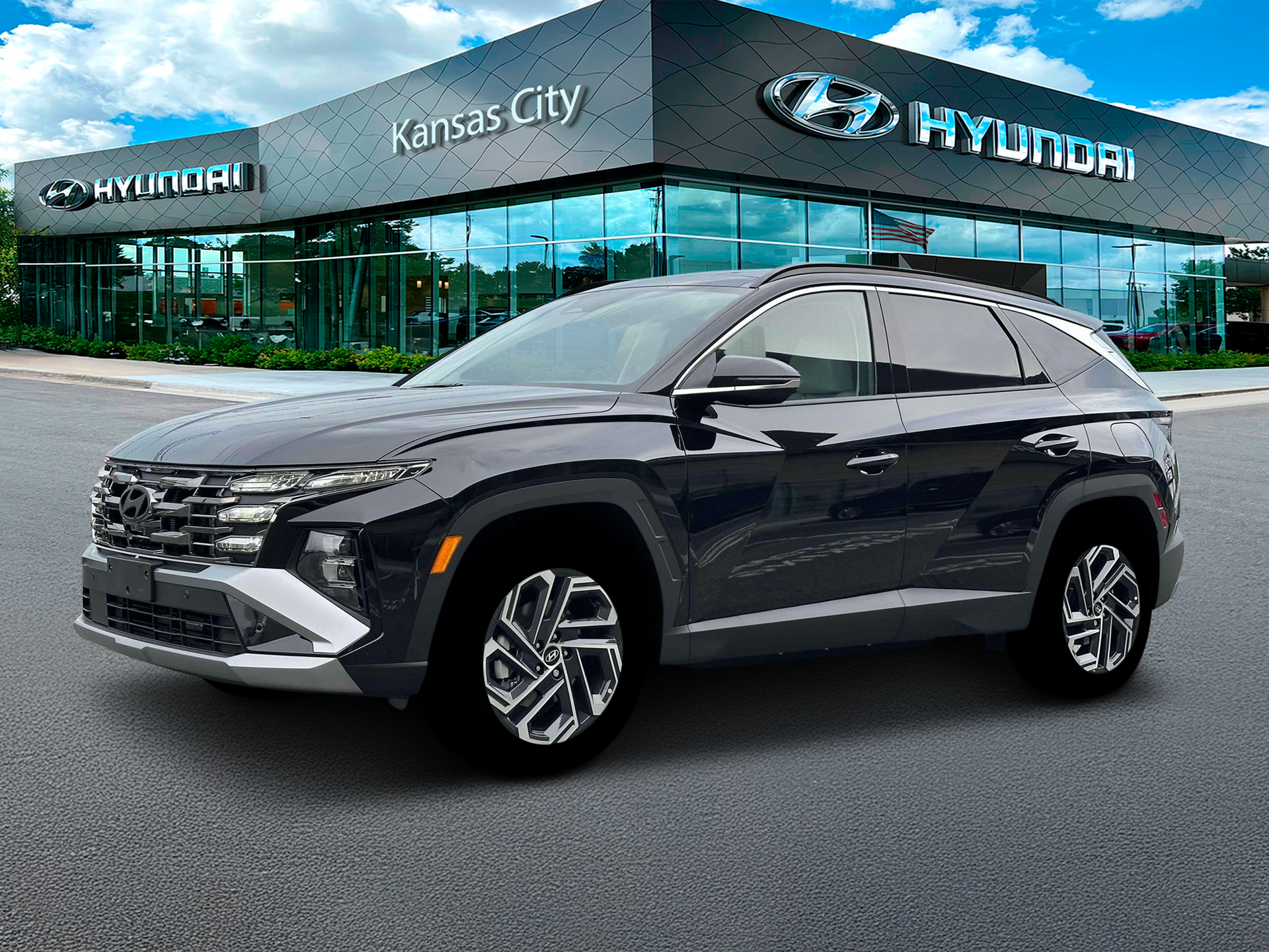 New 2026 Ash Black Hyundai Limited image 2