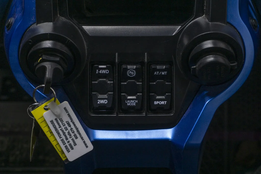 New 2025 MATTE NAVY BLUE Honda Powersports 4 FOX Live Valve image 10