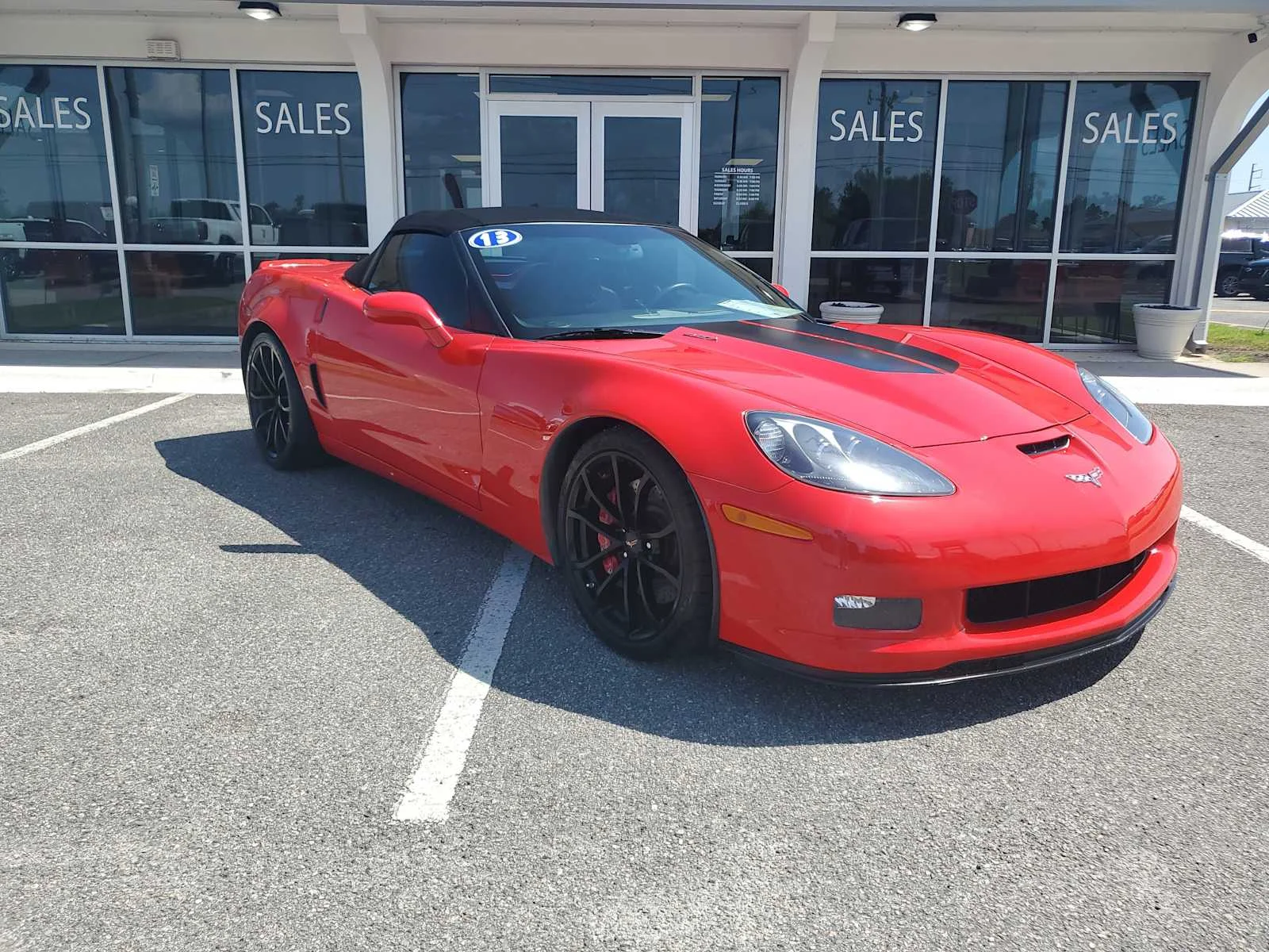Used 2013 TORCH RED Chevrolet 427 1SC image 10