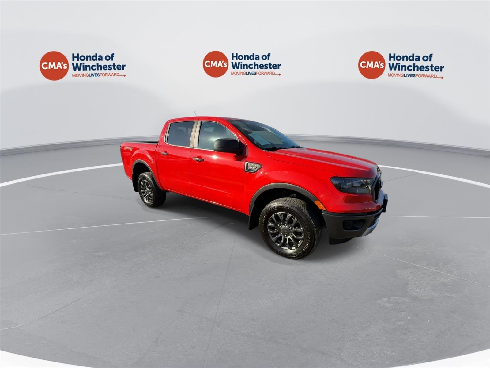 Used 2020 Race Red Ford XLT image 2