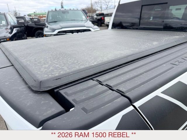 New 2026 Bright White Clear-Coat Exterior Paint RAM Rebel image 12