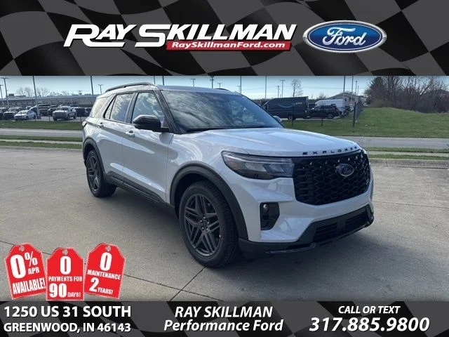New 2026 Space White Metallic Ford ST image 1