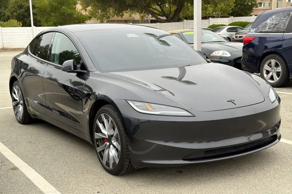 Used 2024 Stealth Gray Tesla Base image 2