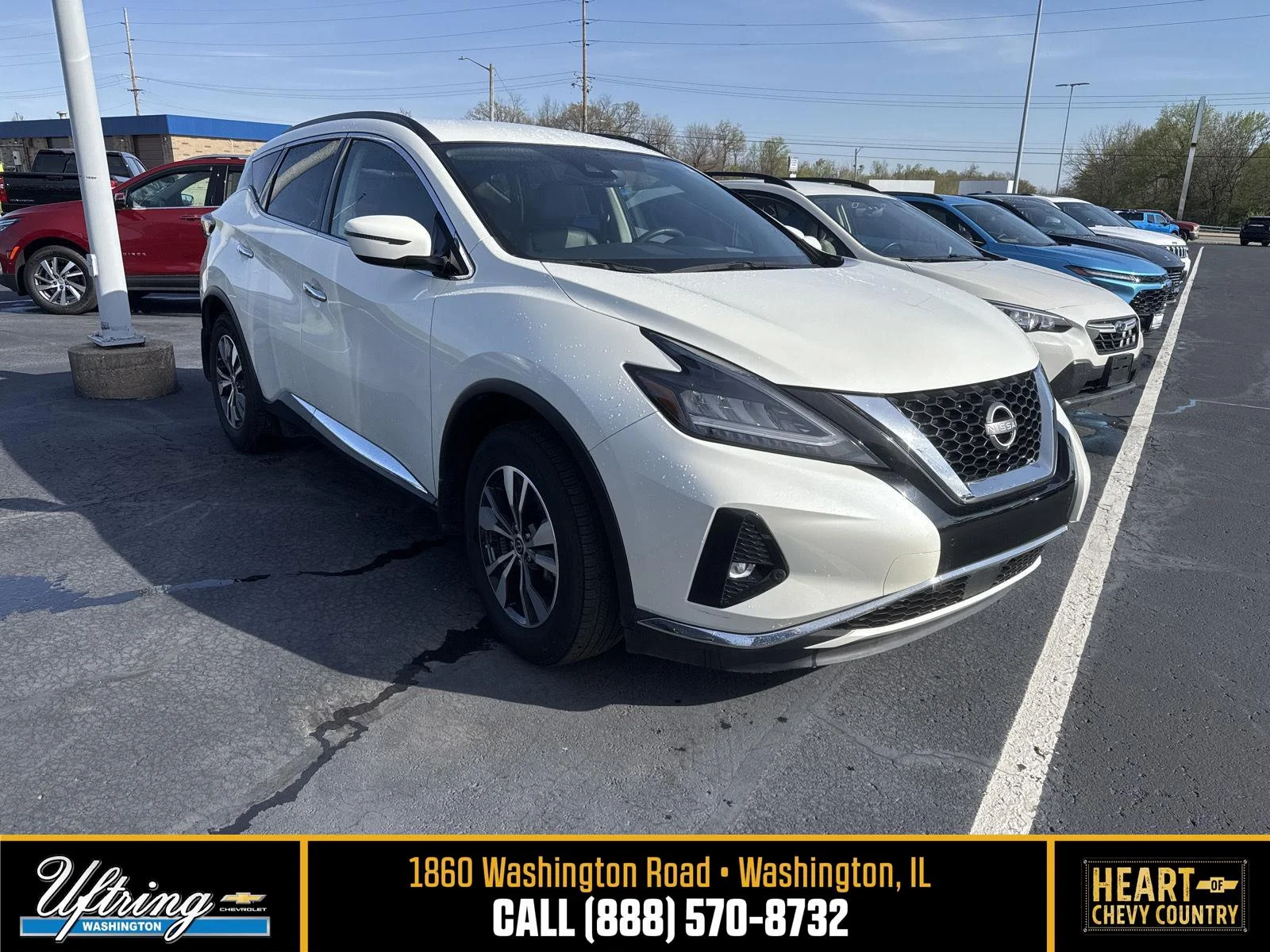 Used 2024 White Nissan SV FWD image 1
