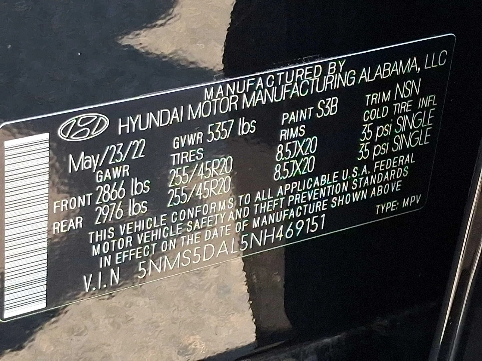 Used 2022 Twilight Black Hyundai Calligraphy image 26