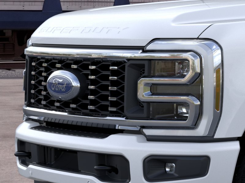 New 2026 Star White Metallic Tri-Coat Ford F-350® Platinum® image 17