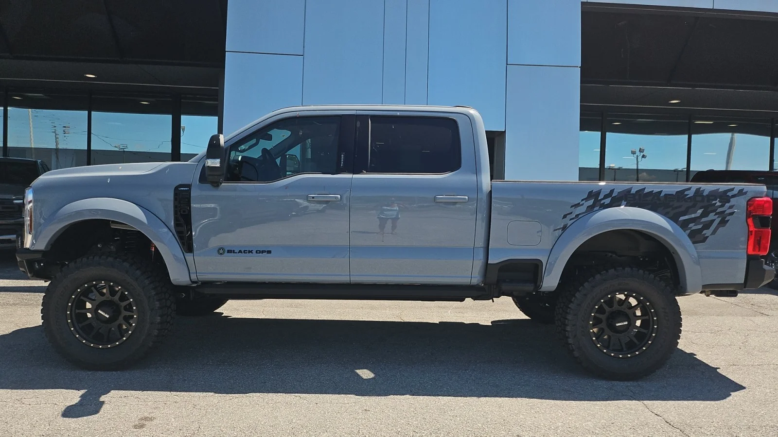New 2026 Glacier Gray Metallic Tri-Coat Ford Black Ops 4WD image 2