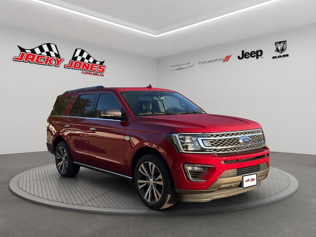 Used 2021 Rapid Red Metallic Tinted Clearcoat Ford King Ranch image 12