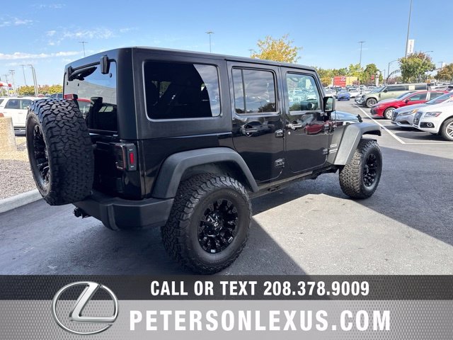 Used 2016 Black Jeep Unlimited Sport image 6